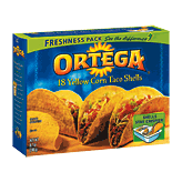 Ortega Taco Shells Yellow Corn 18 Ct Left Picture